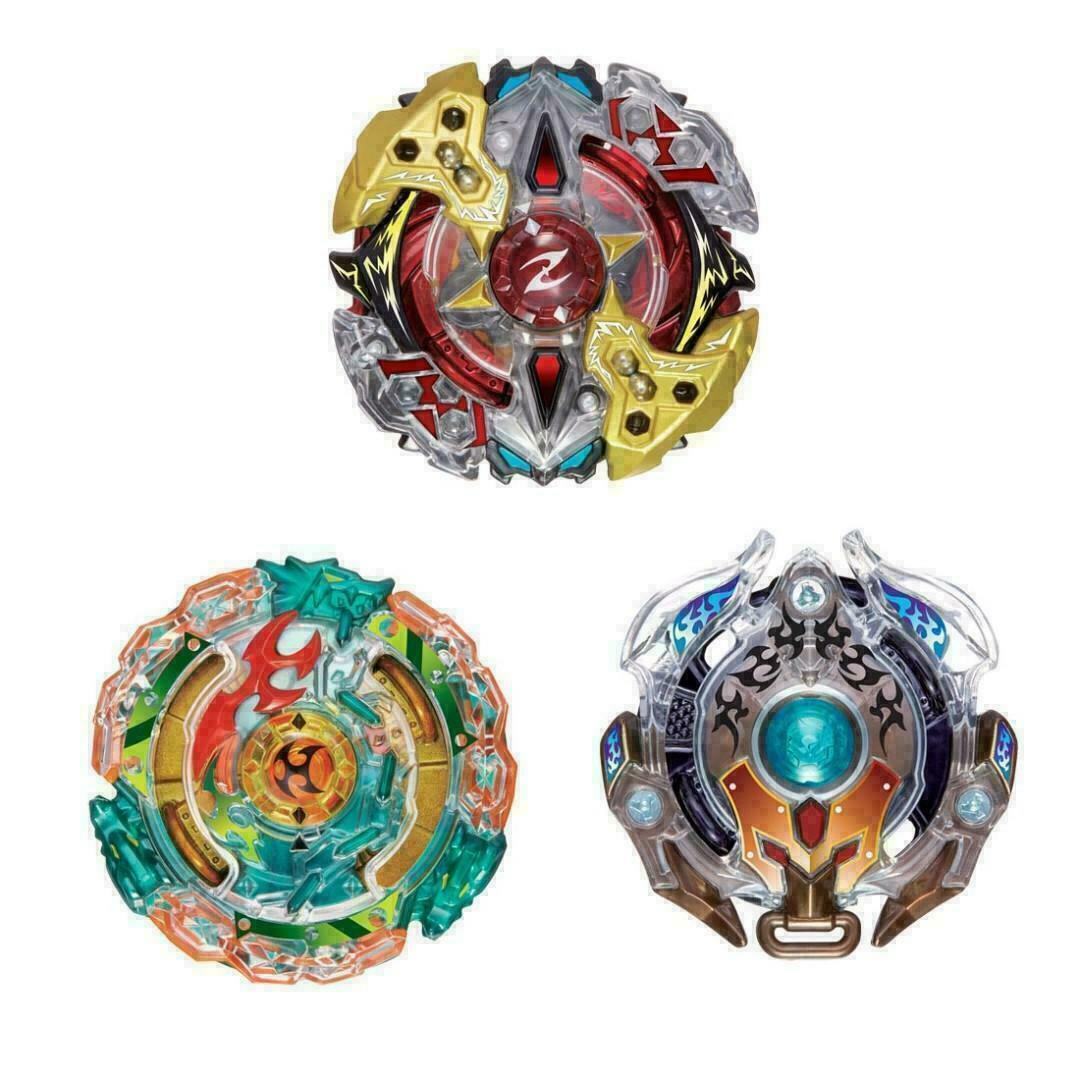Takara Tomy Beyblade BURST B-90 3 on 3 Battle Booster Set-Beyblade Burst Random Booster