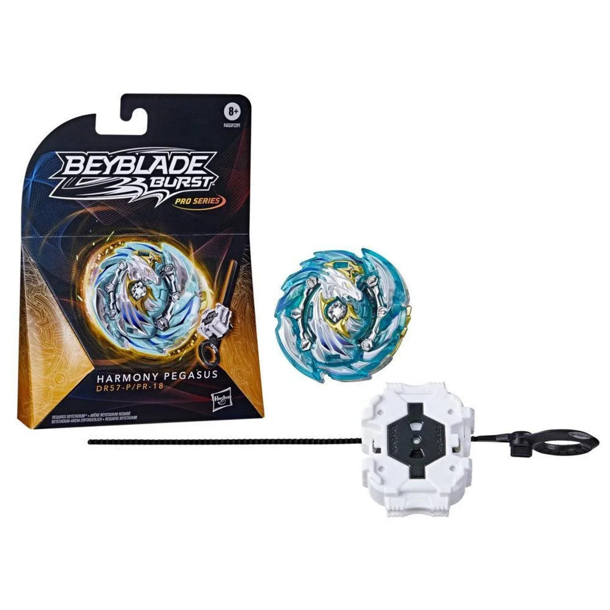 F4553 HASBRO Harmony Pegasus Burst PRO SERIES Beyblade