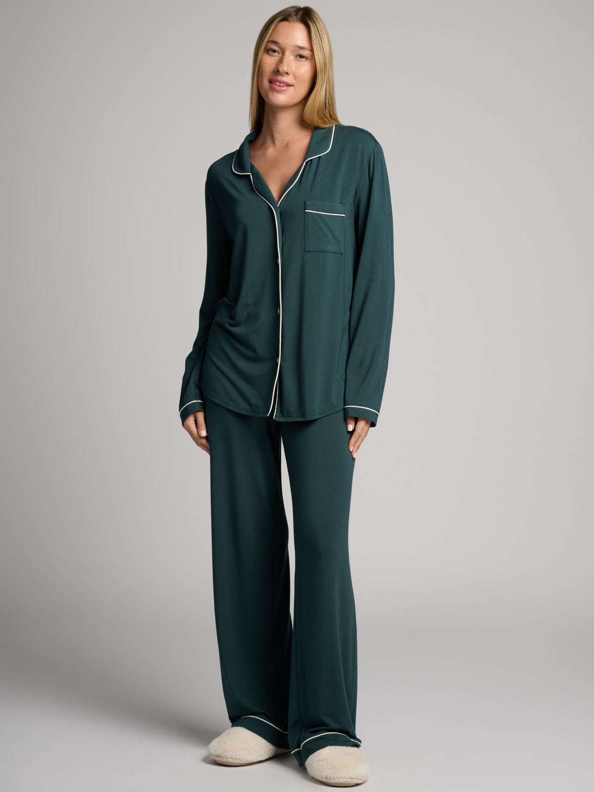 Luna Lounge Long Sleeve Pant PJ Set