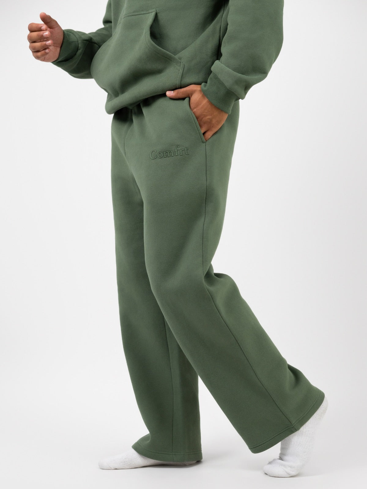 Minimalist Straight Leg Sweatpants – Long