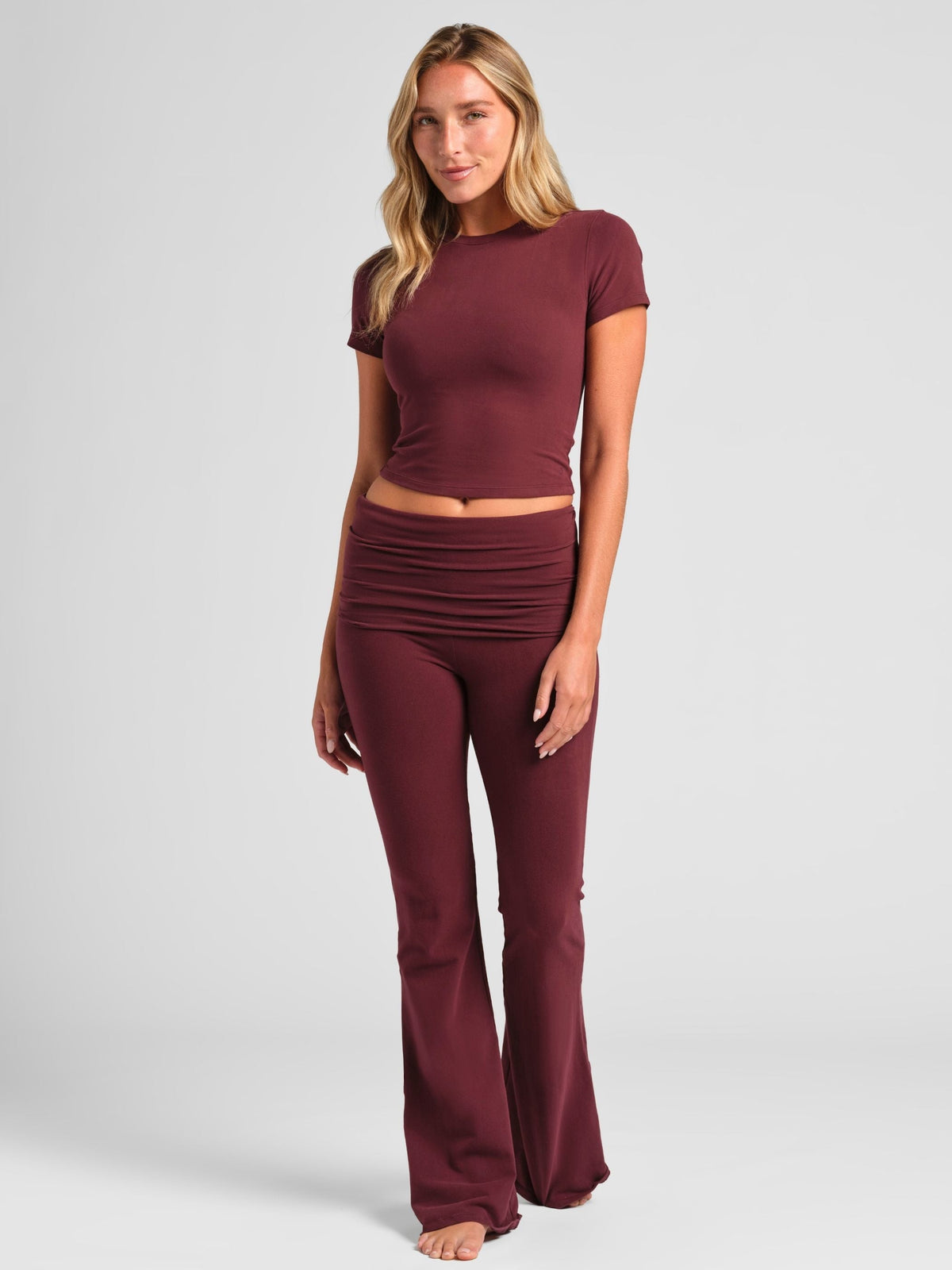 SoftStretch Foldover Pant