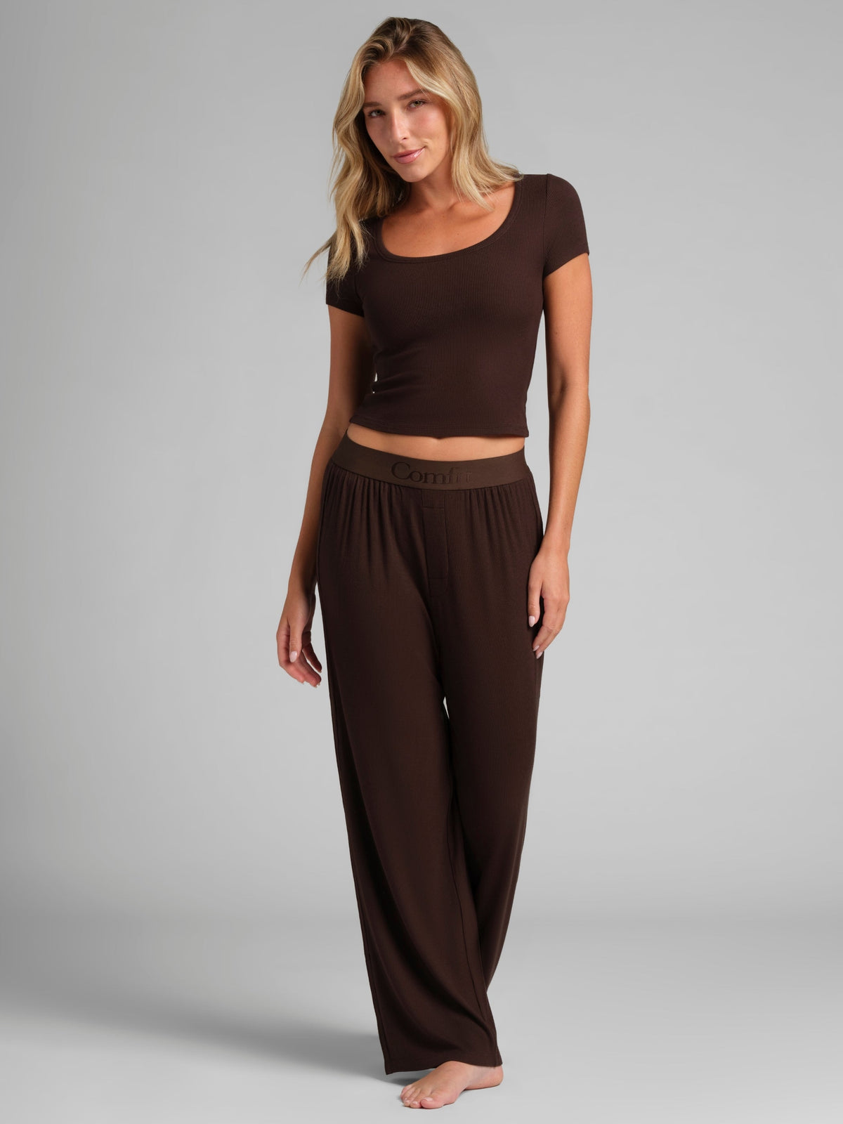 Slinky Rib Lounge Pant