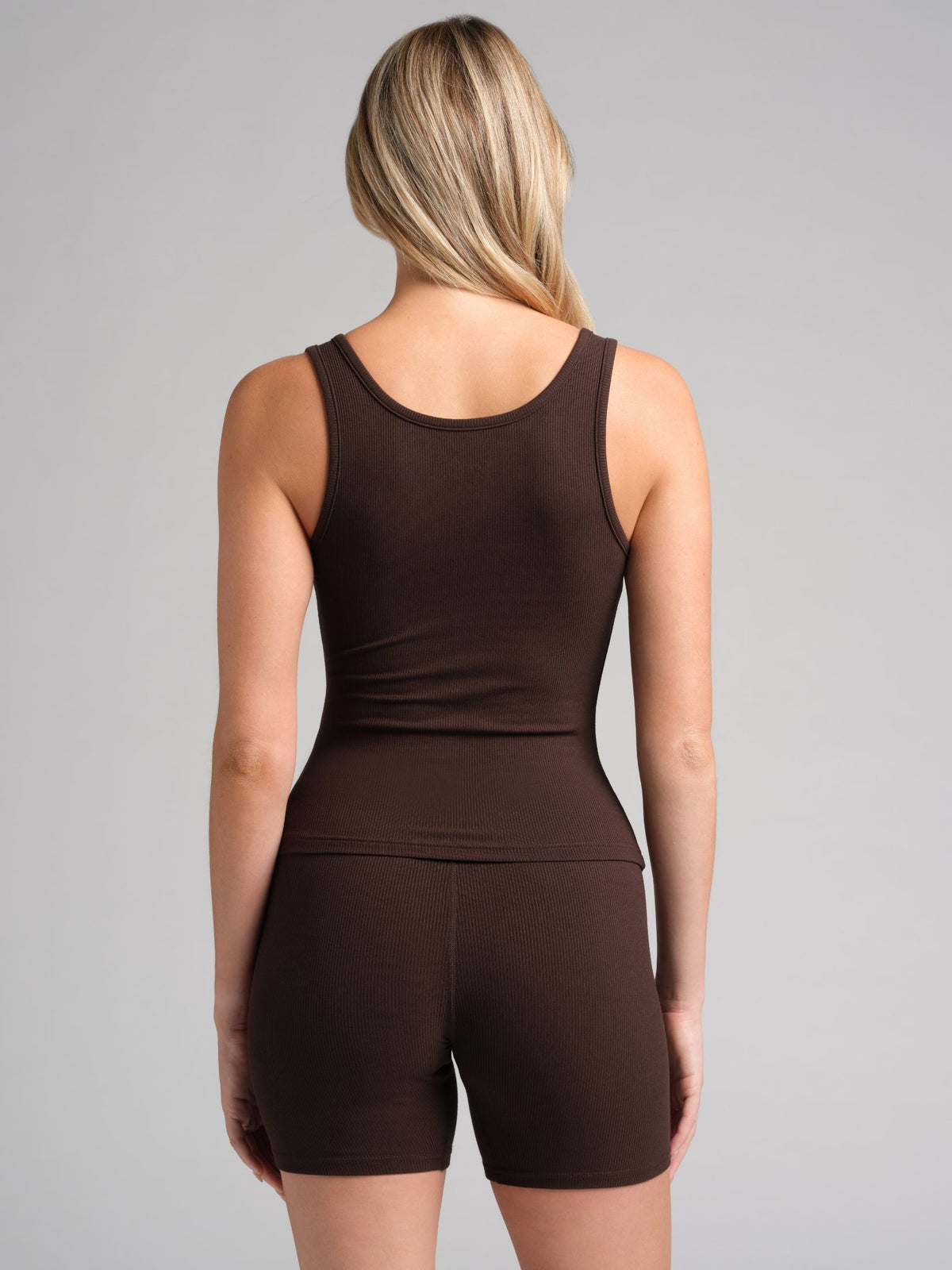 Rib Contour Waist Length Tank 3-Pack