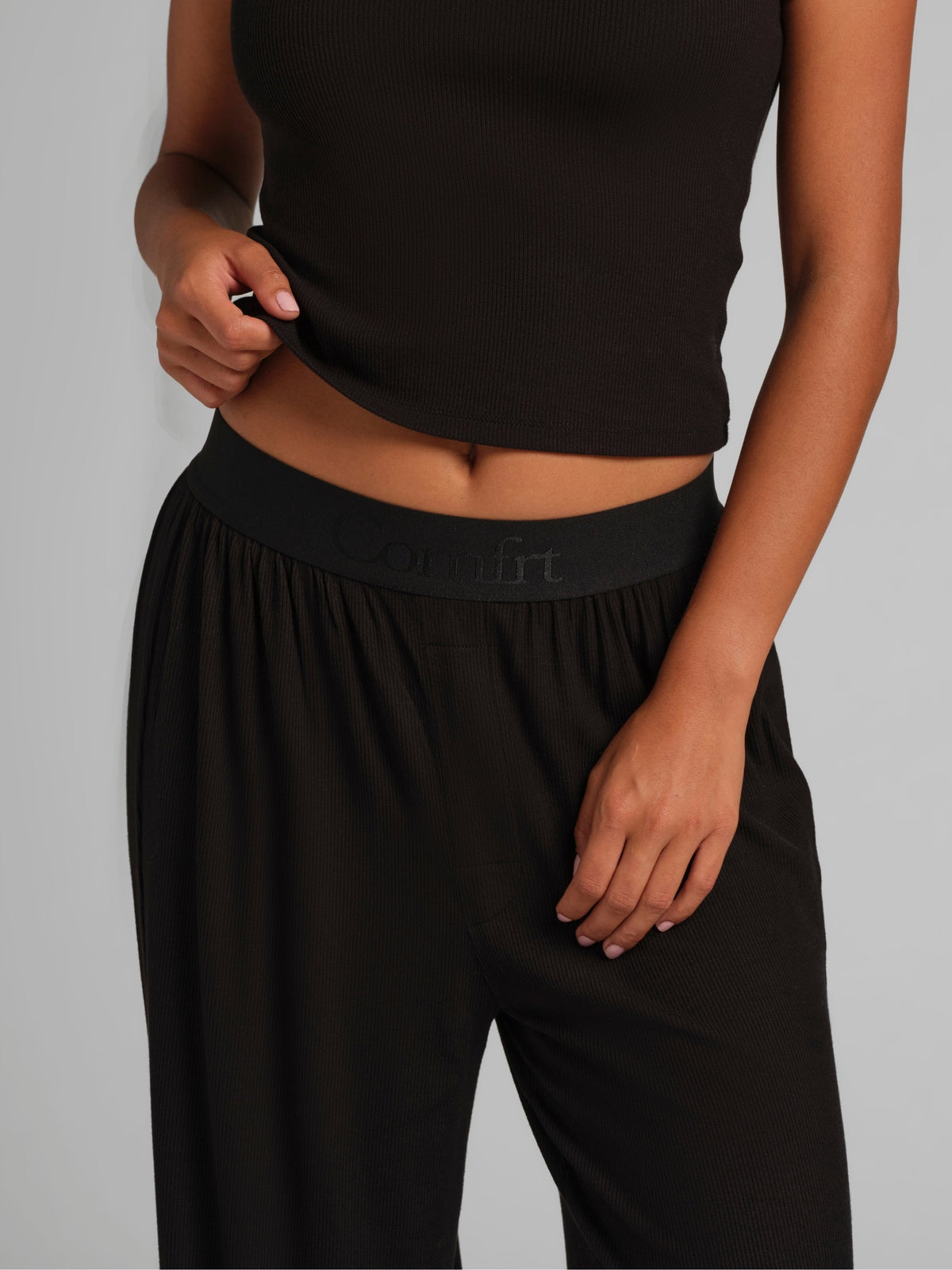 Slinky Rib Lounge Pant