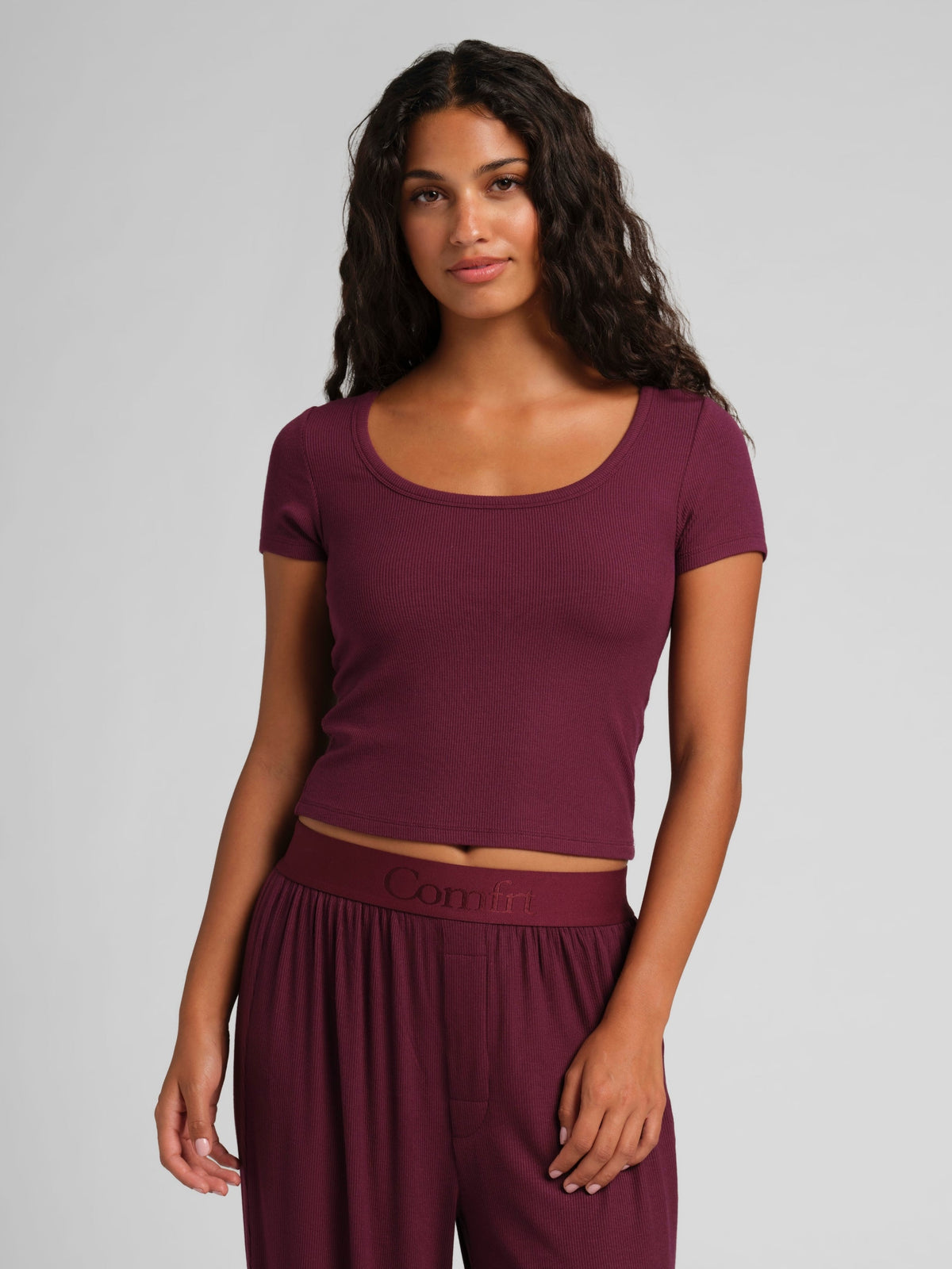Slinky Rib Baby Tee