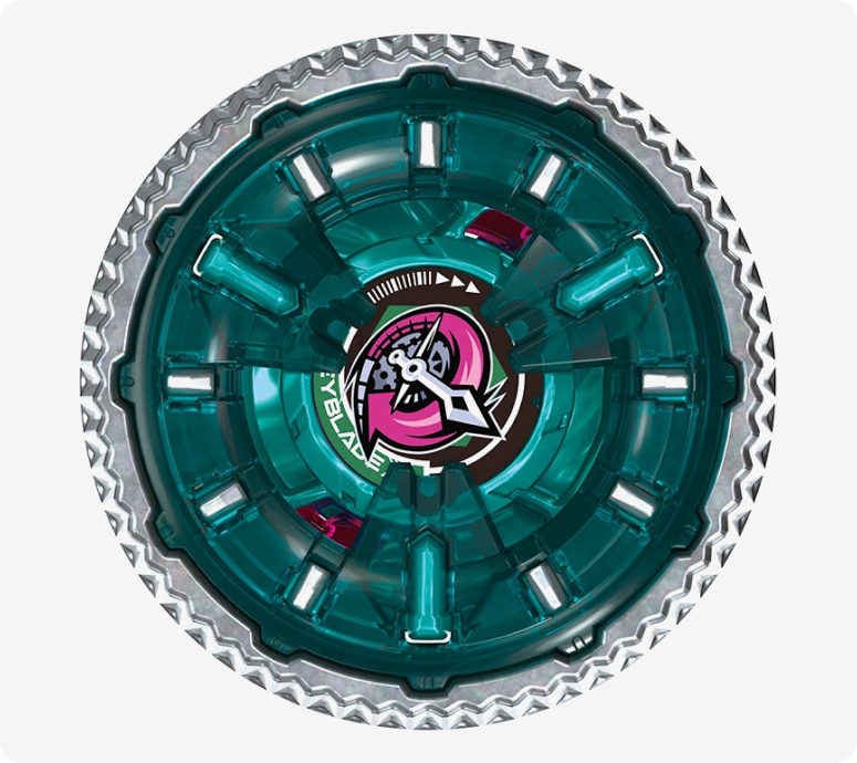 Full Set Takara Tomy Beyblade X UX-16 ClockMirage