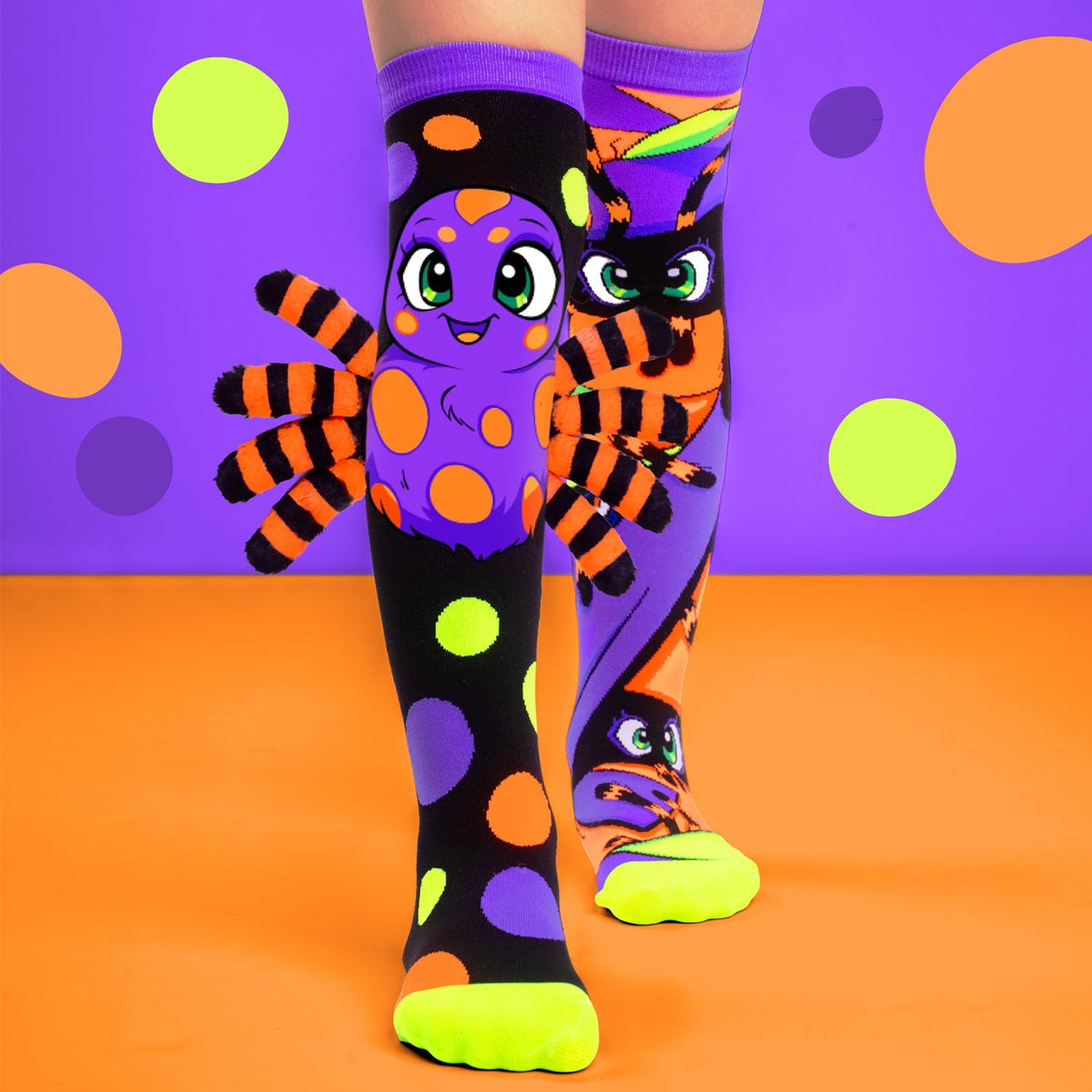 SPOOKY SPIDER SOCKS