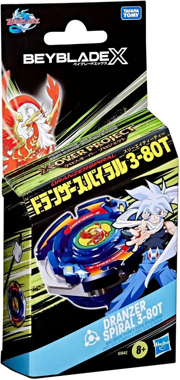 Hasbro Beyblade X BX-00 Dranzer Spiral 3-80T
