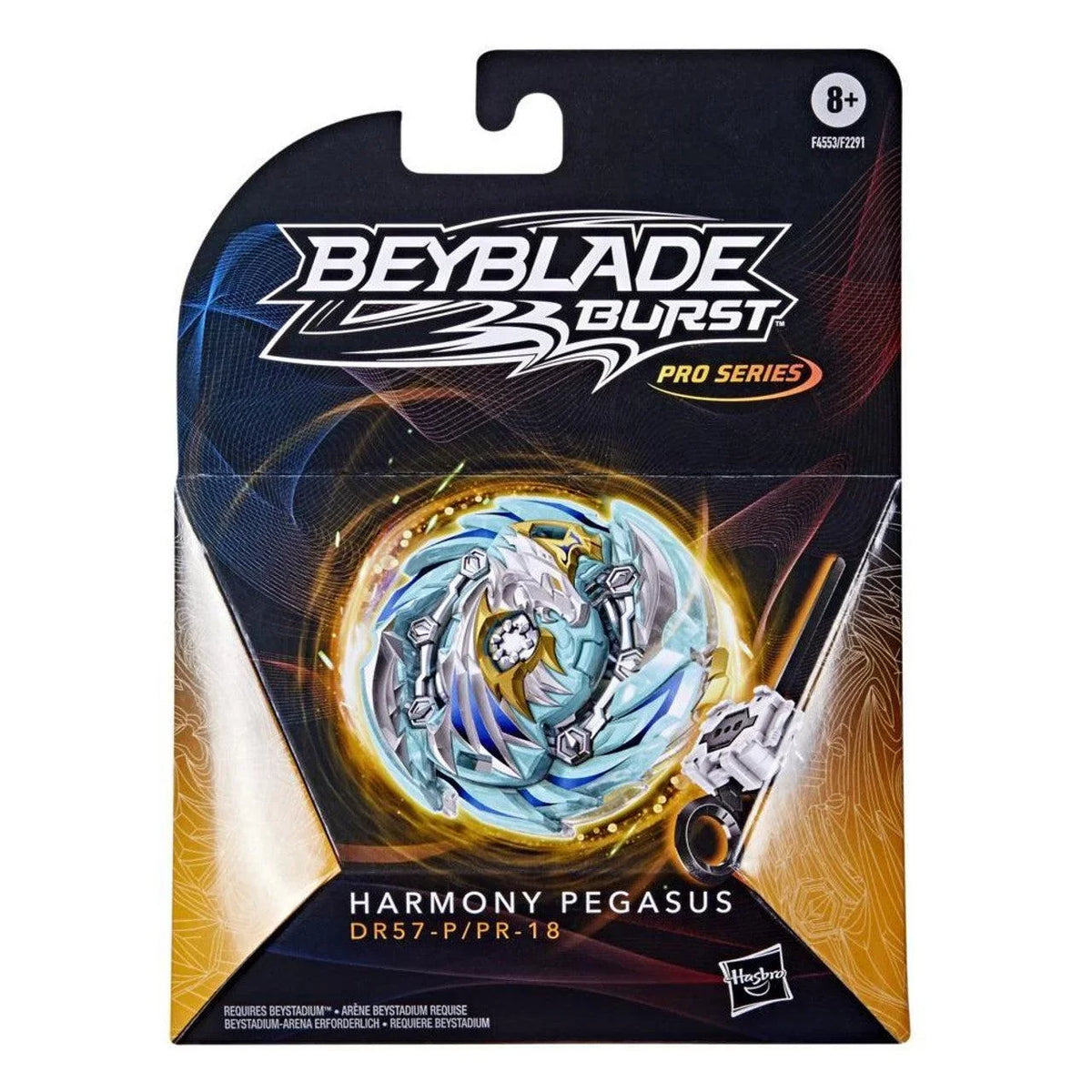 F4553 HASBRO Harmony Pegasus Burst PRO SERIES Beyblade