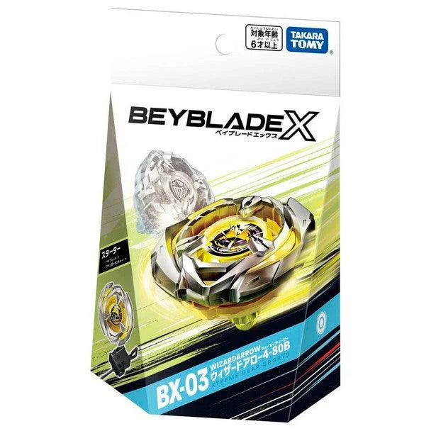 TAKARA TOMY Beyblade X Series 4 Bey Starter Pack: BX-01, BX-02, BX-03, BX-04 Pack of 4